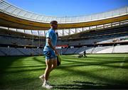 26 April 2024; Fintan Gunne during a Leinster Rugby captain's run at the DHL Stadium in Cape Town, South Africa. Photo by Harry Murphy/Sportsfile
