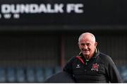 26 April 2024; Dundalk manager Noel King before the SSE Airtricity Men's Premier Division match between Dundalk and Bohemians at Oriel Park in Dundalk, Louth. Photo by Stephen McCarthy/Sportsfile
