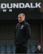 26 April 2024; Bohemians manager Alan Reynolds before the SSE Airtricity Men's Premier Division match between Dundalk and Bohemians at Oriel Park in Dundalk, Louth. Photo by Stephen McCarthy/Sportsfile