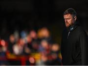 26 April 2024; Shelbourne manager Damien Duff before the SSE Airtricity Men's Premier Division match between Shelbourne and St Patrick's Athletic at Tolka Park in Dublin. Photo by David Fitzgerald/Sportsfile