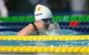 25 April 2024; Nicole Turner of Ireland competes in the Women's 100m Breaststroke SB6 Final during day six of the Para Swimming European Championships at the Penteada Olympic Pools Complex in Funchal, Portugal. Photo by Ramsey Cardy/Sportsfile