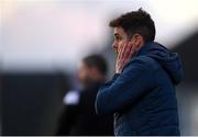 26 April 2024; Sligo Rovers manager John Russell during the SSE Airtricity Men's Premier Division match between Drogheda United and Sligo Rovers at Weavers Park in Drogheda, Louth. Photo by Shauna Clinton/Sportsfile