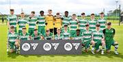 27 April 2024; The Shamrock Rovers squad before the EA SPORTS LOI Academy MU15 development weekend at FAI Headquarters in Abbotstown, Dublin. Photo by Seb Daly/Sportsfile