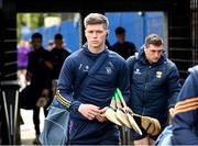 27 April 2024; Conor McDonald of Wexford arrives before the Leinster GAA Hurling Senior Championship Round 2 match between Antrim and Wexford at Corrigan Park in Belfast. Photo by Sam Barnes/Sportsfile