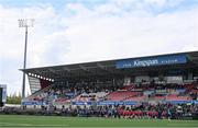 27 April 2024; A general view of Kingspan Stadium before the Women's Six Nations Rugby Championship match between Ireland and Scotland at the Kingspan Stadium in Belfast. Photo by Ben McShane/Sportsfile