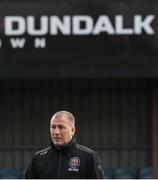 26 April 2024; Bohemians manager Alan Reynolds before the SSE Airtricity Men's Premier Division match between Dundalk and Bohemians at Oriel Park in Dundalk, Louth. Photo by Stephen McCarthy/Sportsfile