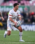 26 April 2024; Billy Burns of Ulster during the United Rugby Championship match between Ulster and Benetton at Kingspan Stadium in Belfast. Photo by Ben McShane/Sportsfile