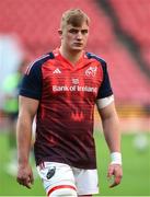 27 April 2024; Gavin Coombes of Munster before the United Rugby Championship match between Emirates Lions and Munster at Emirates Airline Park in Johannesburg, South Africa. Photo by Shaun Roy/Sportsfile