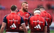 27 April 2024; RG Snyman of Munster before the United Rugby Championship match between Emirates Lions and Munster at Emirates Airline Park in Johannesburg, South Africa. Photo by Shaun Roy/Sportsfile