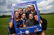 27 April 2024; Participants during the 2024 ZuCar Gaelic4Teens Festival Day at Faithful Fields Offaly GAA Centre of Excellence in Kilcormac, Offaly. Photo by Brendan Moran/Sportsfile