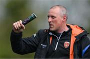 27 April 2024; Armagh selector Kieran Donaghy before the Ulster GAA Football Senior Championship semi-final match between Down and Armagh at St Tiernach's Park in Clones, Monaghan. Photo by Stephen McCarthy/Sportsfile