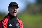 27 April 2024; Bohemians manager Ken Kiernan during the SSE Airtricity Women's Premier Division match between Bohemians and Treaty United at Dalymount Park in Dublin. Photo by Shauna Clinton/Sportsfile