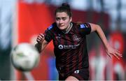 27 April 2024; Sarah McKevitt of Bohemians during the SSE Airtricity Women's Premier Division match between Bohemians and Treaty United at Dalymount Park in Dublin. Photo by Shauna Clinton/Sportsfile