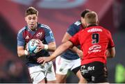 27 April 2024; Jack Crowley of Munster in action during the United Rugby Championship match between Emirates Lions and Munster at Emirates Airline Park in Johannesburg, South Africa. Photo by Shaun Roy/Sportsfile
