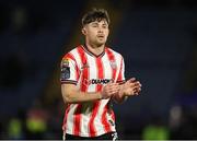 26 April 2024; Adam O’Reilly of Derry City during the SSE Airtricity Men's Premier Division match between Waterford and Derry City at Regional Sports Centre in Waterford. Photo by Michael P Ryan/Sportsfile