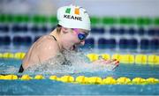 27 April 2024; Ellen Keane of Ireland competes in the Women's 100m Breaststroke SB8 Final during day seven of the Para Swimming European Championships at the Penteada Olympic Pools Complex in Funchal, Portugal. Photo by Ramsey Cardy/Sportsfile