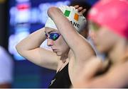 27 April 2024; Ellen Keane of Ireland before the Women's 100m Breaststroke SB8 Final during day seven of the Para Swimming European Championships at the Penteada Olympic Pools Complex in Funchal, Portugal. Photo by Ramsey Cardy/Sportsfile