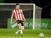 26 April 2024; Cameron McJannet of Derry City during the SSE Airtricity Men's Premier Division match between Waterford and Derry City at Regional Sports Centre in Waterford. Photo by Michael P Ryan/Sportsfile