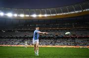 27 April 2024; Cormac Foley of Leinster warms up before the United Rugby Championship match between DHL Stormers and Leinster at the DHL Stadium in Cape Town, South Africa. Photo by Harry Murphy/Sportsfile