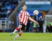 26 April 2024; Adam O’Reilly of Derry City during the SSE Airtricity Men's Premier Division match between Waterford and Derry City at Regional Sports Centre in Waterford. Photo by Michael P Ryan/Sportsfile