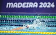27 April 2024; Róisín Ní Ríain of Ireland competes in the Women's 200m Individual Medley SM13 Final during day seven of the Para Swimming European Championships at the Penteada Olympic Pools Complex in Funchal, Portugal. Photo by Ramsey Cardy/Sportsfile