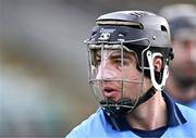 27 April 2024; Donal Burke of Dublin, wearing a protective face covering, before the Leinster GAA Hurling Senior Championship Round 2 match between Carlow and Dublin at Netwatch Cullen Park in Carlow. Photo by Piaras Ó Mídheach/Sportsfile