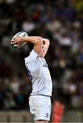 27 April 2024; Gus McCarthy of Leinster throws a lineout during the United Rugby Championship match between DHL Stormers and Leinster at the DHL Stadium in Cape Town, South Africa. Photo by Harry Murphy/Sportsfile