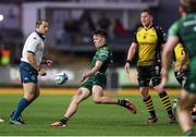 27 April 2024; Matthew Devine of Connacht in action during the United Rugby Championship match between Dragons and Connacht at Rodney Parade in Newport, Wales. Photo by Chris Fairweather/Sportsfile