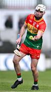 27 April 2024; Martin Kavanagh of Carlow during the Leinster GAA Hurling Senior Championship Round 2 match between Carlow and Dublin at Netwatch Cullen Park in Carlow. Photo by Piaras Ó Mídheach/Sportsfile