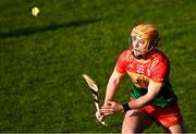 27 April 2024; Scott Treacy of Carlow during the Leinster GAA Hurling Senior Championship Round 2 match between Carlow and Dublin at Netwatch Cullen Park in Carlow. Photo by Piaras Ó Mídheach/Sportsfile