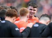 27 April 2024; Ben Crealey of Armagh before the Ulster GAA Football Senior Championship semi-final match between Down and Armagh at St Tiernach's Park in Clones, Monaghan. Photo by Stephen McCarthy/Sportsfile