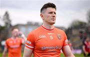 27 April 2024; Joe McElroy of Armagh before the Ulster GAA Football Senior Championship semi-final match between Down and Armagh at St Tiernach's Park in Clones, Monaghan. Photo by Stephen McCarthy/Sportsfile