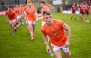 27 April 2024; Peter McGrane of Armagh before the Ulster GAA Football Senior Championship semi-final match between Down and Armagh at St Tiernach's Park in Clones, Monaghan. Photo by Stephen McCarthy/Sportsfile