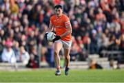 27 April 2024; Aaron McKay of Armagh during the Ulster GAA Football Senior Championship semi-final match between Down and Armagh at St Tiernach's Park in Clones, Monaghan. Photo by Stephen McCarthy/Sportsfile