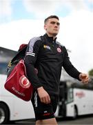 28 April 2024; Conn Kilpatrick of Tyrone arrives for the Ulster GAA Football Senior Championship semi-final match between Donegal and Tyrone at Celtic Park in Derry. Photo by Stephen McCarthy/Sportsfile