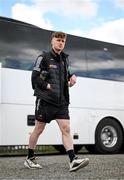 28 April 2024; Conor Meyler of Tyrone arrives for the Ulster GAA Football Senior Championship semi-final match between Donegal and Tyrone at Celtic Park in Derry. Photo by Stephen McCarthy/Sportsfile