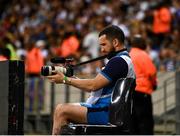 27 April 2024; Leinster videographer Bernardo Santos during the United Rugby Championship match between DHL Stormers and Leinster at the DHL Stadium in Cape Town, South Africa. Photo by Harry Murphy/Sportsfile