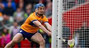 28 April 2024; Rory Hayes of Clare fails to stop the sliotar for Cork's first goal, during the Munster GAA Hurling Senior Championship Round 2 match between Cork and Clare at SuperValu Páirc Ui Chaoimh in Cork. Photo by Ray McManus/Sportsfile