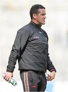 28 April 2024; Louth manager Ger Brennan during the Leinster GAA Football Senior Championship semi-final match between Kildare and Louth at Croke Park in Dublin. Photo by Shauna Clinton/Sportsfile