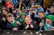 28 April 2024; Limerick supporters before the Munster GAA Hurling Senior Championship Round 2 match between Limerick and Tipperary at TUS Gaelic Grounds in Limerick. Photo by Tom Beary/Sportsfile