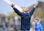 28 April 2024; Galway manager Henry Shefflin reacts during the Leinster GAA Hurling Senior Championship Round 2 match between Galway and Kilkenny at Pearse Stadium in Galway. Photo by John Sheridan/Sportsfile