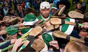 28 April 2024; Aaron Gillane of Limerick with supporters after the Munster GAA Hurling Senior Championship Round 2 match between Limerick and Tipperary at TUS Gaelic Grounds in Limerick. Photo by Tom Beary/Sportsfile
