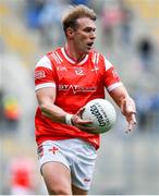 28 April 2024; Conor Grimes of Louth during the Leinster GAA Football Senior Championship semi-final match between Kildare and Louth at Croke Park in Dublin. Photo by Shauna Clinton/Sportsfile
