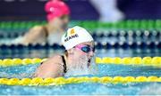 27 April 2024; Ellen Keane of Ireland competes in the Women's 100m Breaststroke SB8 Final during day seven of the Para Swimming European Championships at the Penteada Olympic Pools Complex in Funchal, Portugal. Photo by Ramsey Cardy/Sportsfile