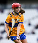 28 April 2024; Jennifer Daly of Clare during the Munster Senior Camogie Championship semi-final match between Cork and Clare at SuperValu Páirc Ui Chaoimh in Cork. Photo by Ray McManus/Sportsfile