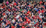 28 April 2024; A section of the 36,814 attendance during the Munster GAA Hurling Senior Championship Round 2 match between Cork and Clare at SuperValu Páirc Ui Chaoimh in Cork. Photo by Ray McManus/Sportsfile