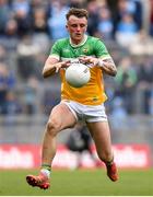 28 April 2024; Jack McEvoy of Offaly during the Leinster GAA Football Senior Championship semi-final match between Dublin and Offaly at Croke Park in Dublin. Photo by Shauna Clinton/Sportsfile
