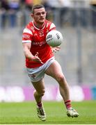 28 April 2024; Niall Sharkey of Louth during the Leinster GAA Football Senior Championship semi-final match between Kildare and Louth at Croke Park in Dublin. Photo by Shauna Clinton/Sportsfile