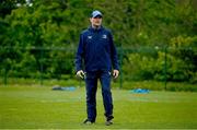 29 April 2024; Senior coach Jacques Nienaber during Leinster rugby squad training at UCD in Dublin. Photo by Brendan Moran/Sportsfile