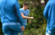 29 April 2024; Dan Sheehan during Leinster rugby squad training at UCD in Dublin. Photo by Brendan Moran/Sportsfile